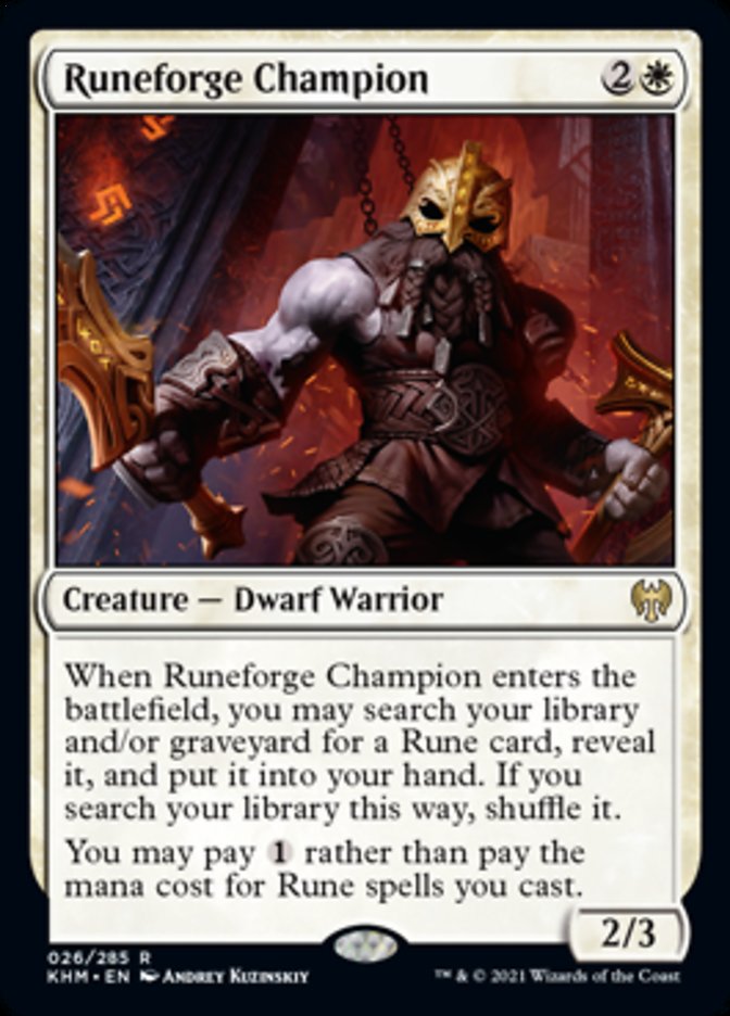 Champion forge-rune [Kaldheim]