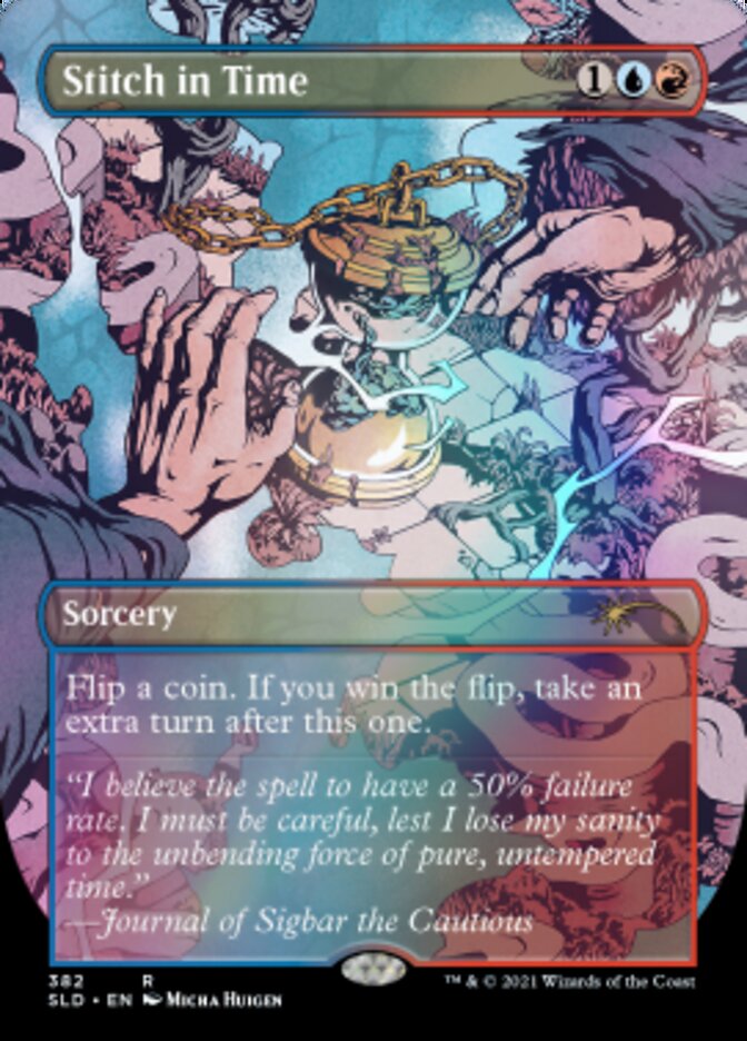 Stitch in Time // Stitch in Time (Sans bordures) [Série de cartes Secret Lair]