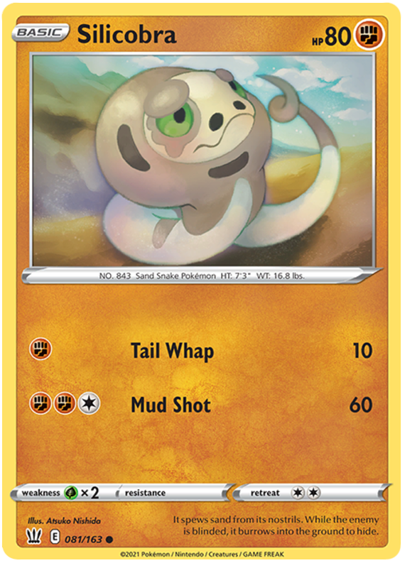 Silicobra (081/163) [Espada y Escudo: Estilos de Combate]