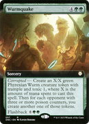 Séisme-ver (Extended Art) [Phyrexia : Tous seront un Commander]