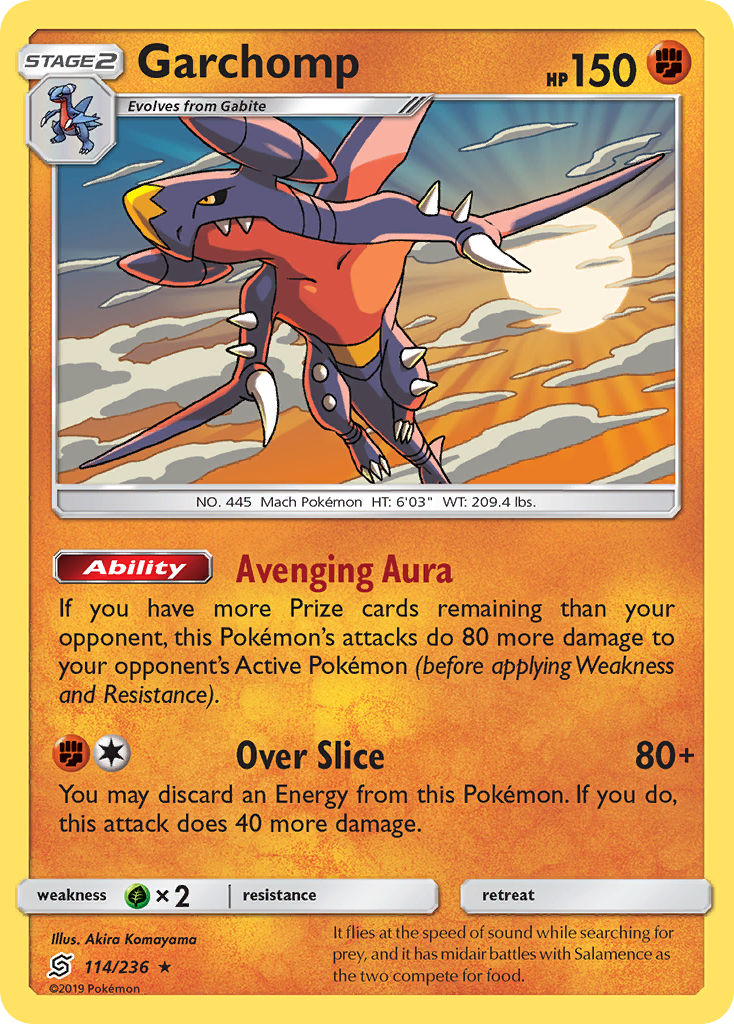 Garchomp (114/236) [Soleil et Lune : Harmonie des Esprits]