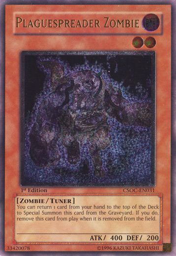 Zombie Pestiféreur (UTR) [CSOC-EN031] Ultimate Rare
