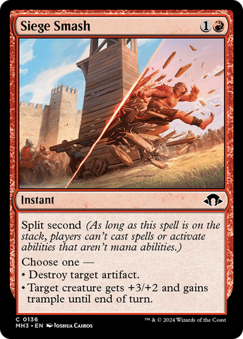 Aplastamiento de Asedio [Modern Horizons 3]