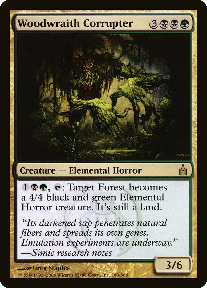 Corrupteur sylvestre [Ravnica : Cité des guildes]