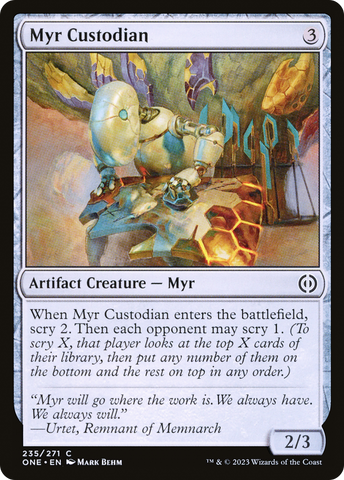 Custodio mir [Phyrexia: All Will Be One]