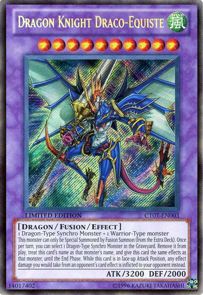 Chevalier Dragon Draco-Équite [CT07-FR003] Secret Rare