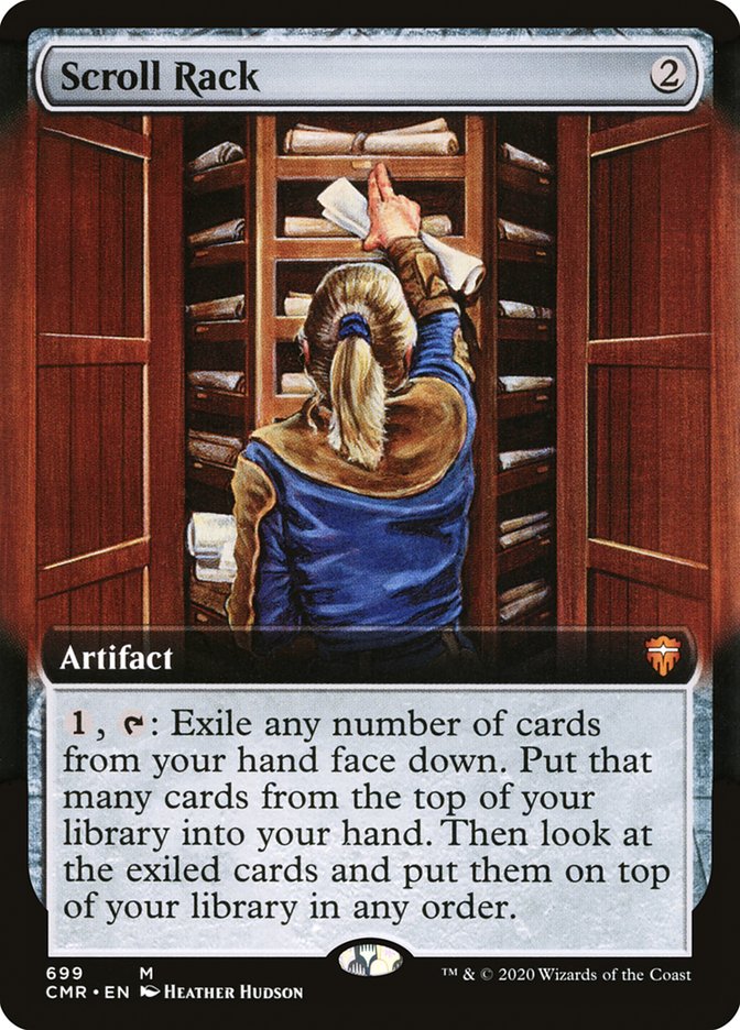 Étagère roulante (Illustration étendue) [Commander Legends]