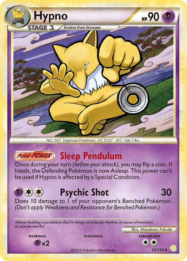 Hypnomade (23/123) [HeartGold & SoulSilver: Set de Base]