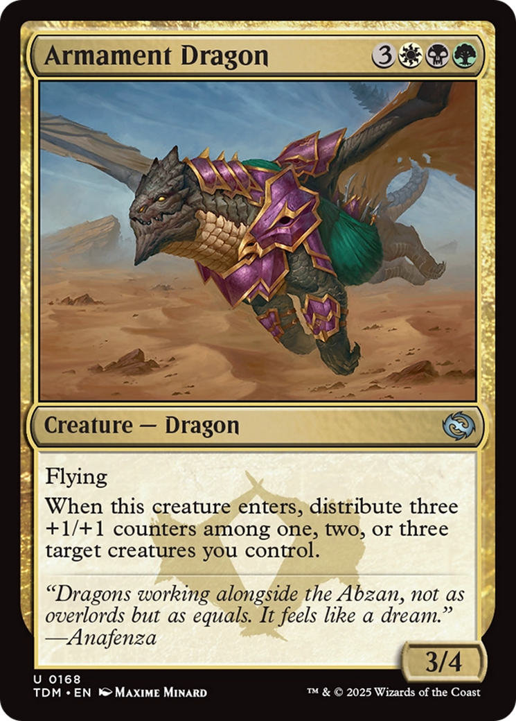 Dragon d'armement [Tarkir : Rafale draconique]