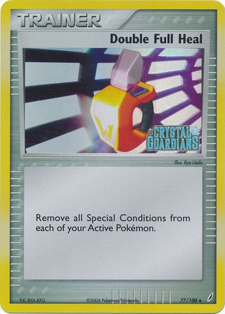 Double Soin Total (77/100) (Estampillée) [EX: Gardiens du Cristal]