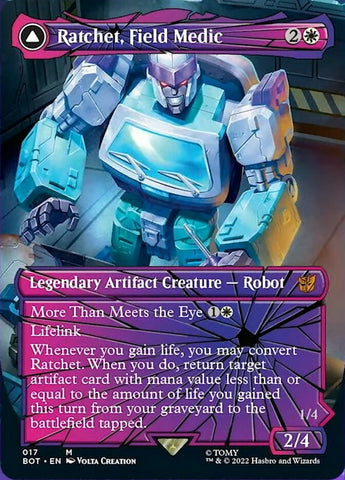 Trinquete, Médico de Campo // Trinquete, Corredor de Rescate (Cristal Roto) [Transformers]