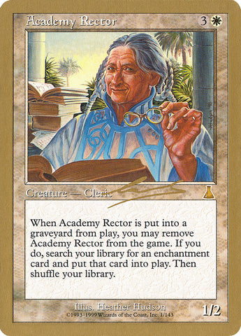 Recteur de l'Académie (Nicolas Labarre) [Decks des Championnats du Monde 2000]