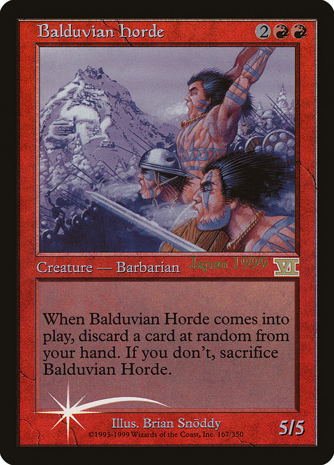 Horde balduvienne (Mondes) [Promos Championnat du Monde]