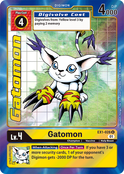 Gatomon [EX1-026] (Arte Alternativo) [Colección Clásica]