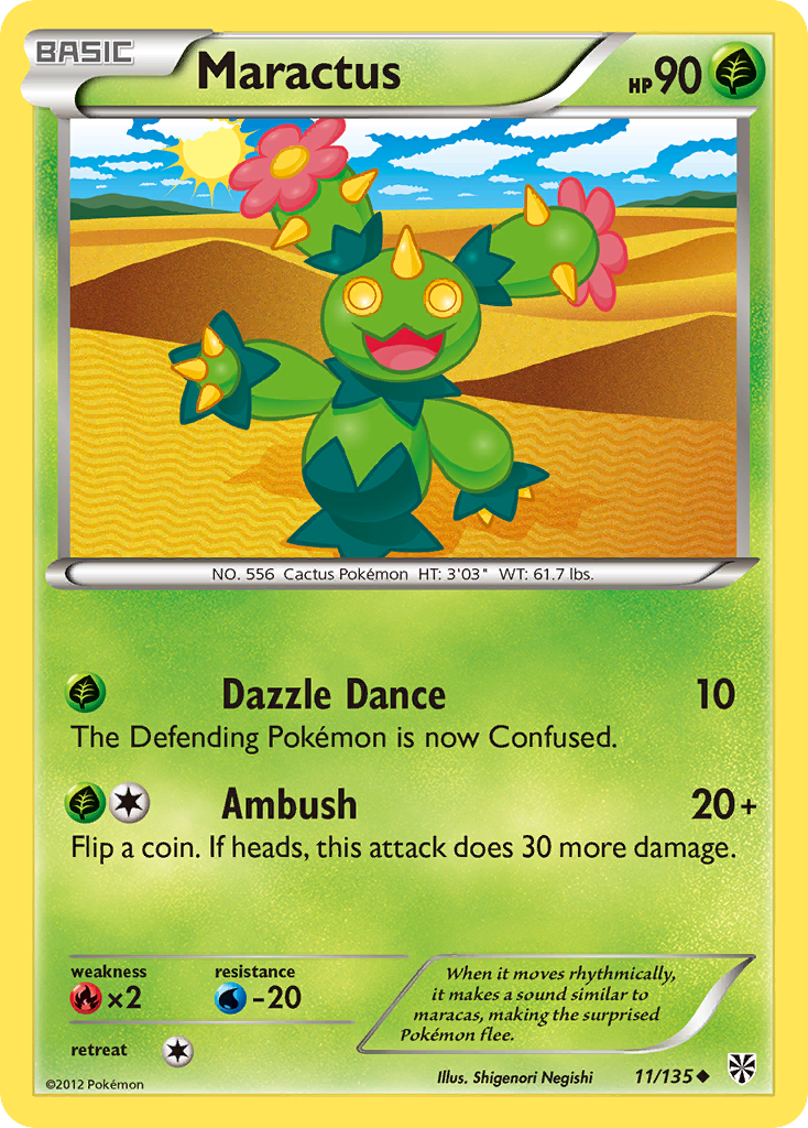 Maracactus (11/135) [Noir & Blanc : Tempête Plasma]