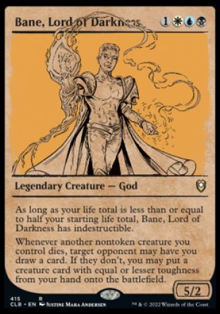 Bane, Señor de la Oscuridad (Exposición) [Commander Legends: Battle for Baldur's Gate]