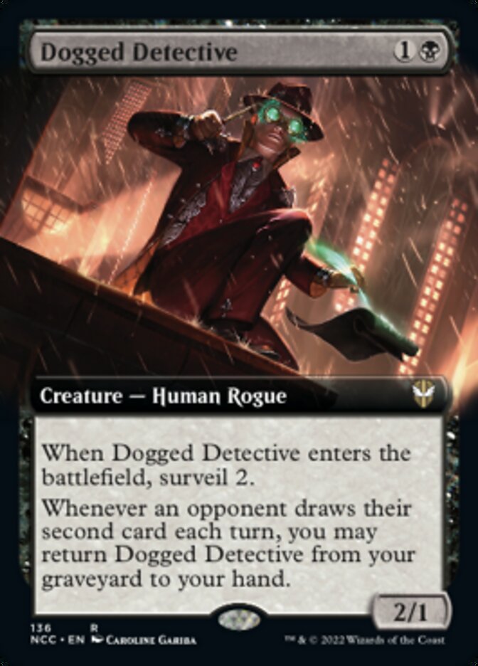 Détective acharnée (Extended Art) [Streets of New Capenna Commander]
