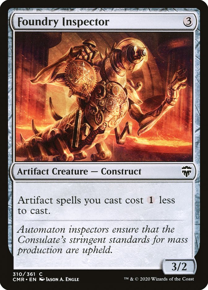 Inspector de la Fundición [Commander Legends]