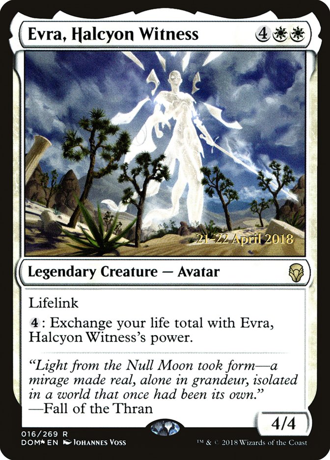 Evra, témoin d'Halcyon [Dominaria Prerelease Promos]