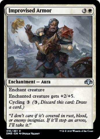 Armure improvisée [Dominaria Remastered]