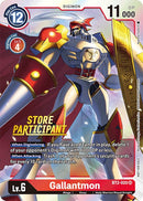 Gallantmon [BT2-020] (Participante en Tienda) [Promociones de Lanzamiento de Boosters Especiales]
