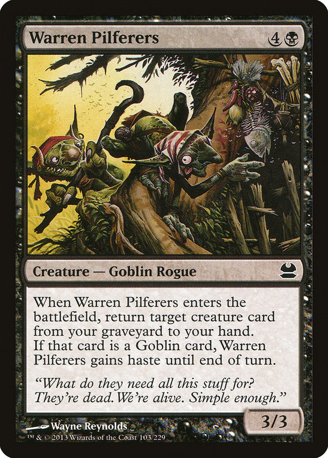 Pilleurs de Warren [Modern Masters]