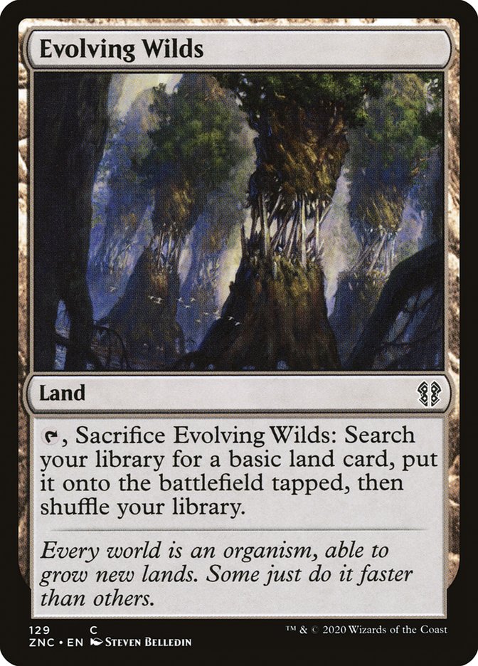 Terres sauvages en évolution [Commander Zendikar Rising]