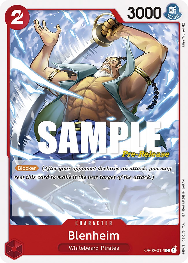 Blenheim [Cartas de Pre-lanzamiento de Paramount War]