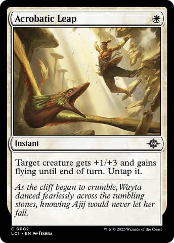 Bond Acrobatique [Les Cavernes Oubliées d'Ixalan]