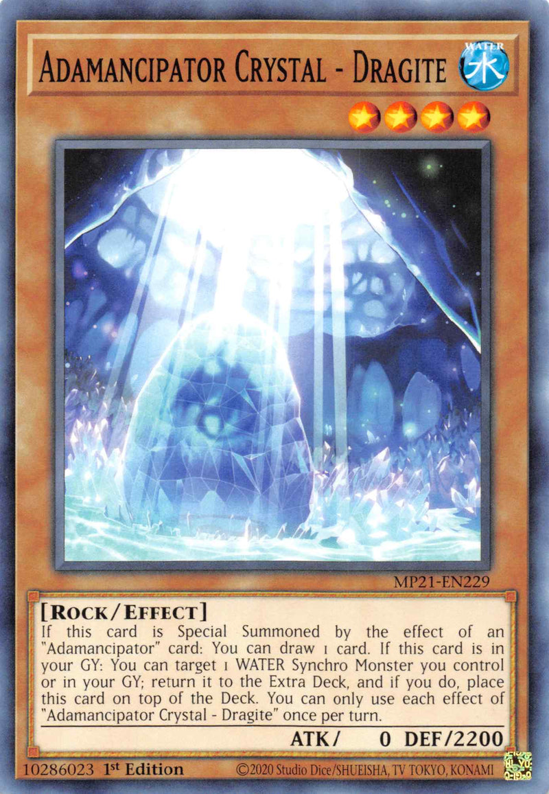 Adamancipator Crystal - Dragite [MP21-FR229] Commune