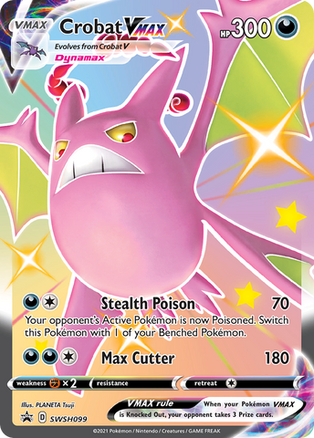 Crobat VMAX (SWSH099) [Épée et Bouclier : Cartes promo Black Star]