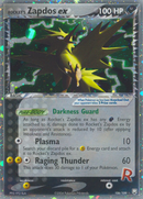 Zapdos ex de Rocket (106/109) [EX: Team Rocket Returns]