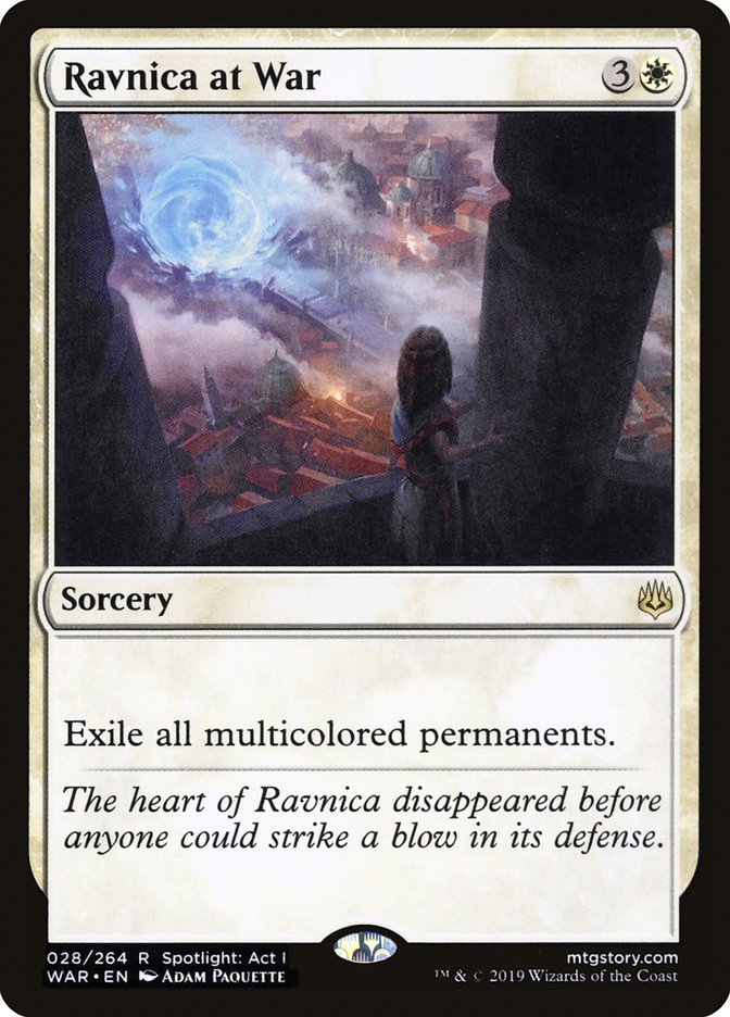 La Ravnica en guerre [La Guerre de l'Étincelle]