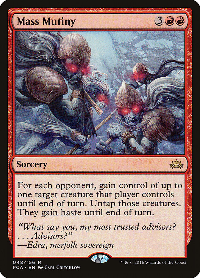Mutinerie de masse [Planechase Anthology]