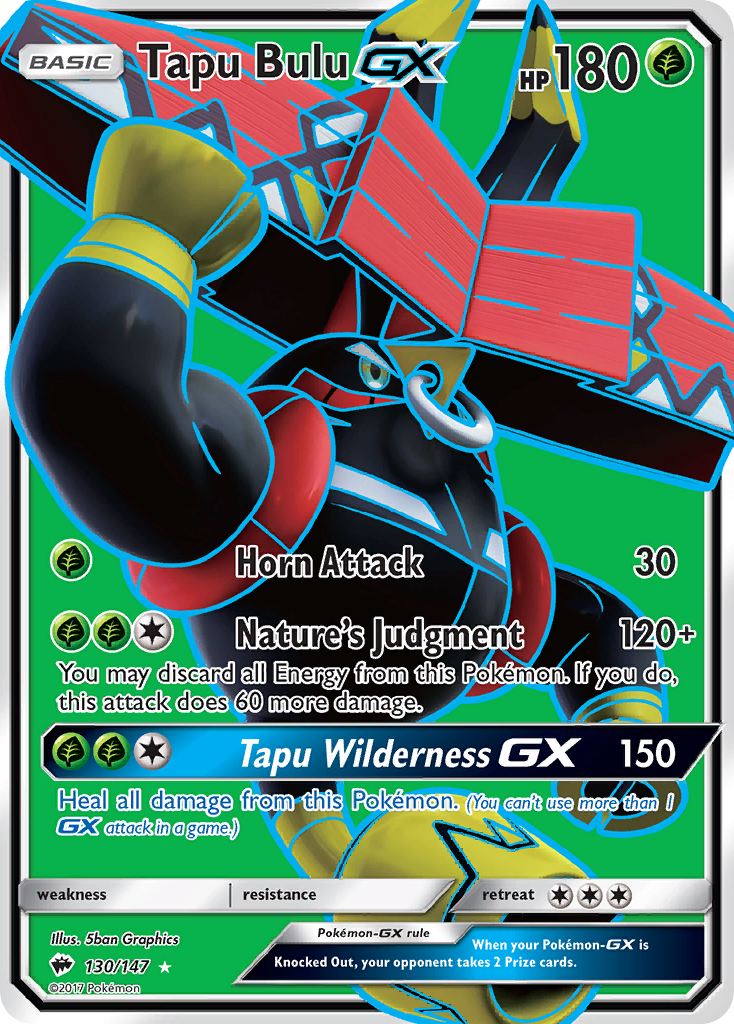 Tapu Bulu GX (130/147) [Soleil et Lune : Gardiens Ascendants]