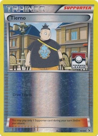 Tierno (39/39) (Promo Ligue) [XY : Kit de Démarrage Kalos]