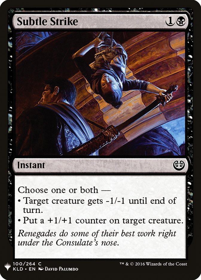 Frappe subtile [Booster mystère]
