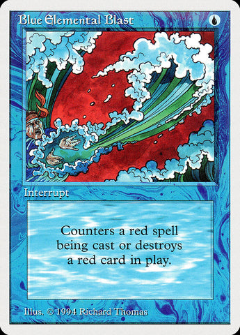 Explosion élémentaire bleue [Summer Magic / Edgar]