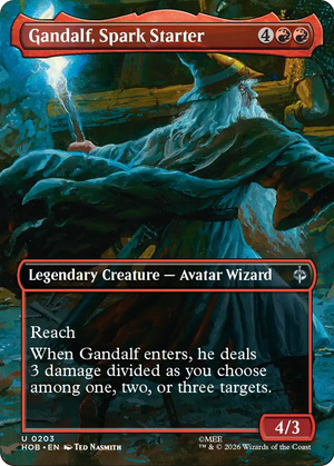 Gandalf, Spark Starter (Borderless) [The Hobbit]