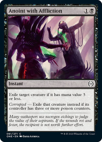 Ungir con Aflicción [Phyrexia: All Will Be One]