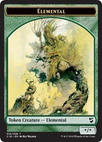 Elemental // Tóptero (026) Ficha de Doble Cara [Commander 2018 Tokens]