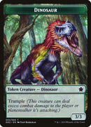 Soldado // Dinosaurio Ficha de dos caras [Game Night 2019 Tokens]