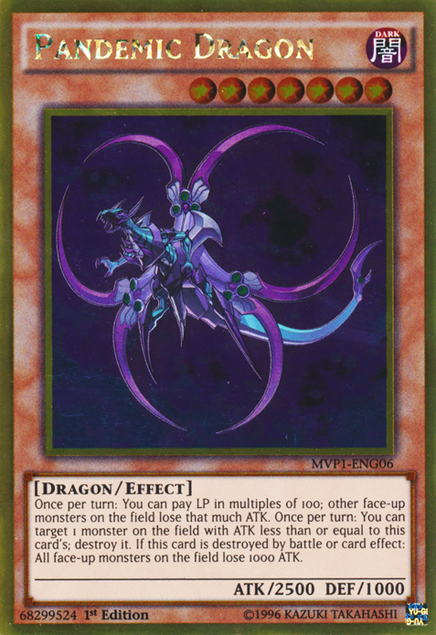 Dragon Pandémie [MVP1-FR06] Gold Rare