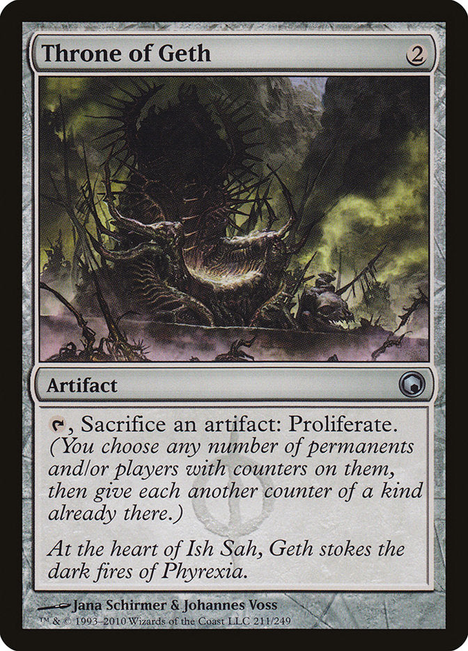 Trône de Geth [Cicatrices de Mirrodin]