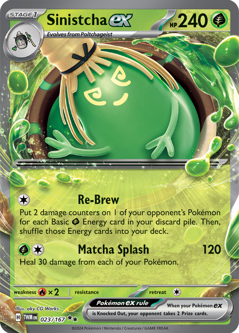 Sinistcha ex (023/167) [Escarlata y Púrpura: Mascarada Crepuscular]