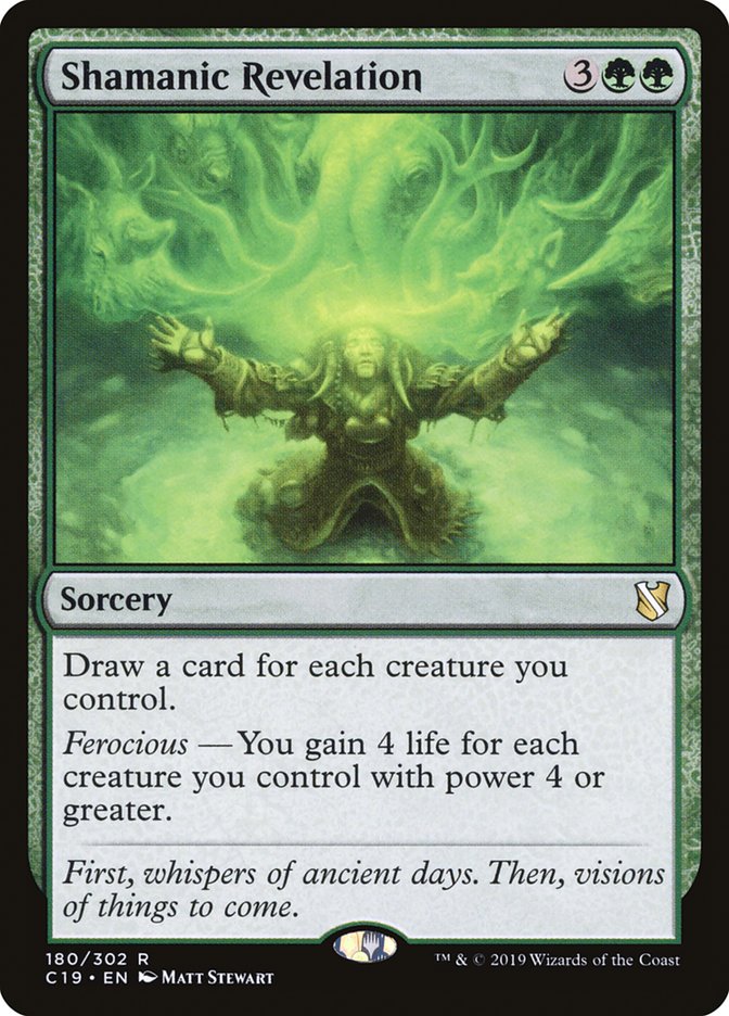 Révélation chamanique [Commander 2019]