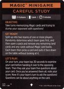 Étude minutieuse (Mini-jeu de magie) [Strixhaven : École des Mages - Mini-jeu]