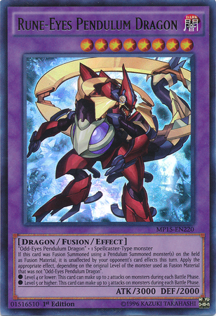 Dragon Pendule Yeux-Runes [MP15-FR220] Ultra Rare