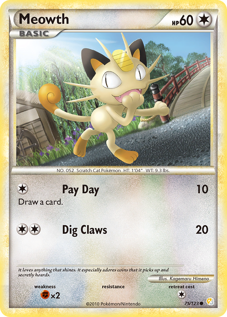 Miaouss (75/123) [HeartGold & SoulSilver : Set de Base]