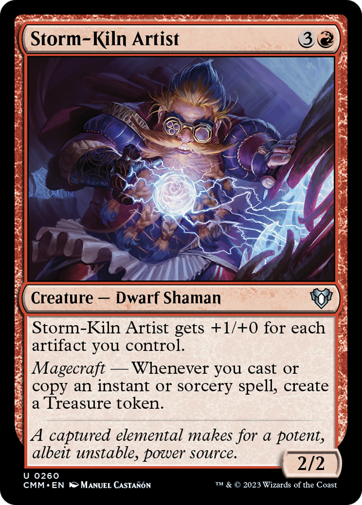 Artiste du four tempétueux [Commander Masters]